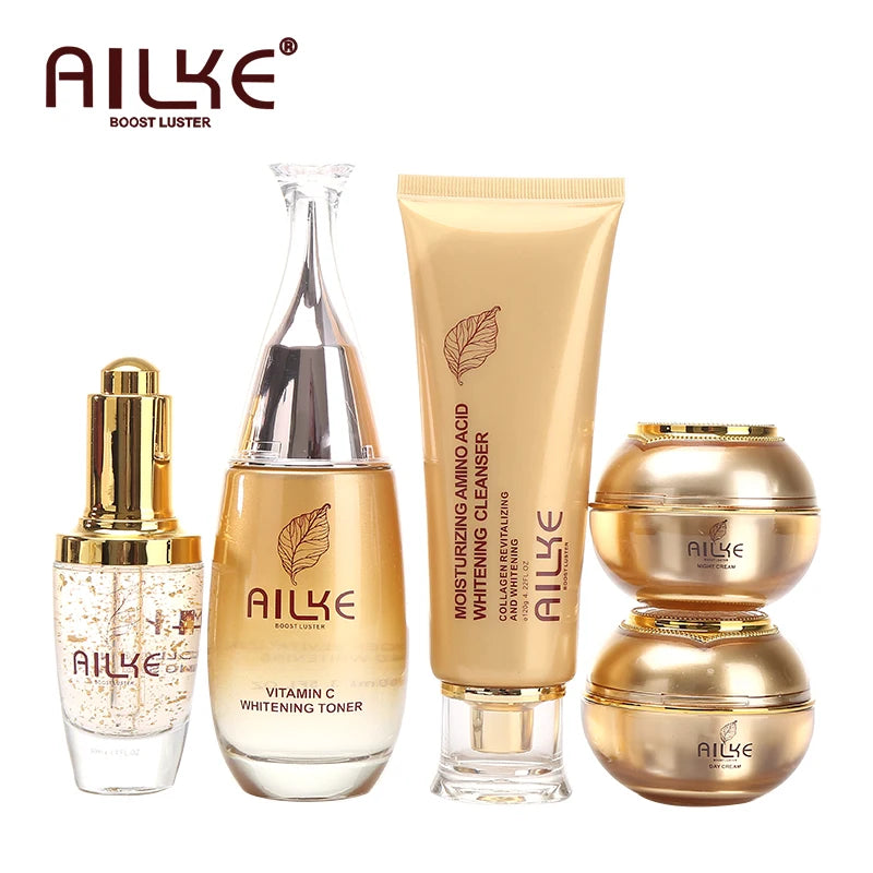 Crème Éclaircissante Visage AILKE Anti-Taches Brunes au Collagène - My Charleshop
