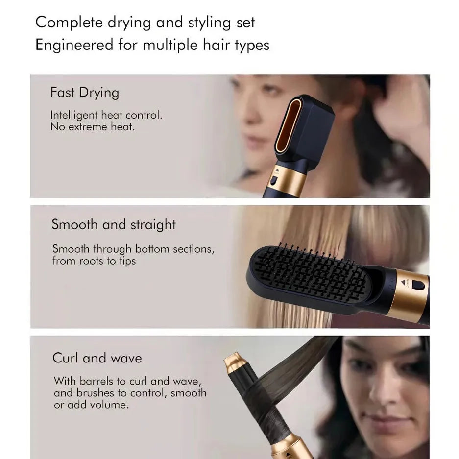 5-in-1 Multi-Styler Hair Dryer - My Charleshop