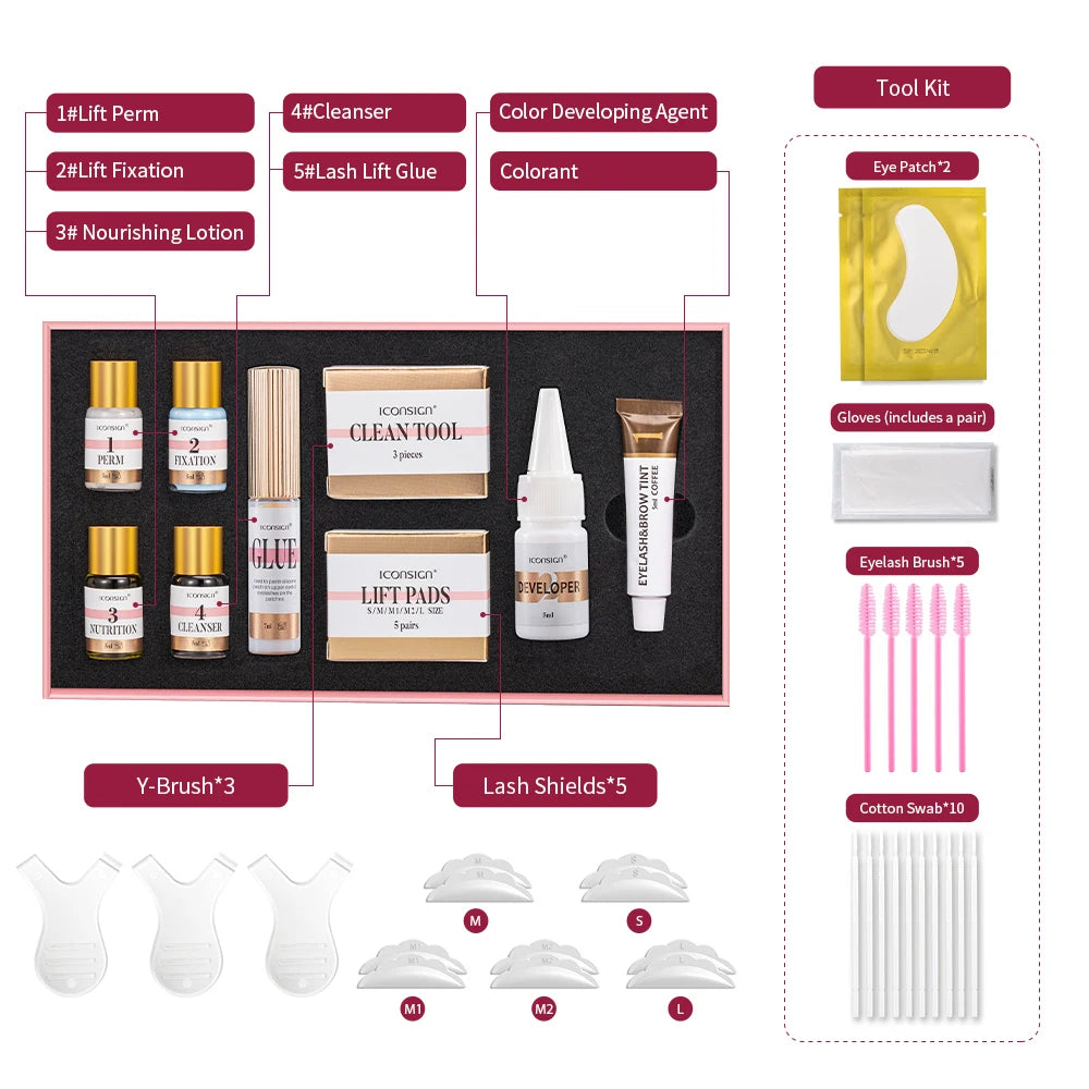 Rehaussement de Cils et Teinture Sourcils ICONSIGN - My Charleshop