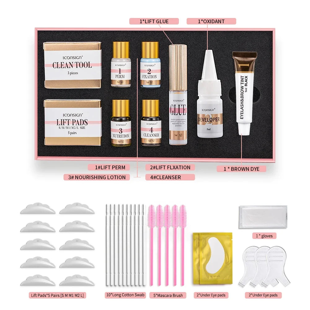 Rehaussement de Cils et Teinture Sourcils ICONSIGN - My Charleshop