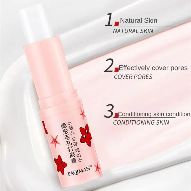 Invisible Foundation Stick for Pores - Hides Pores - Moisturizing - Complexion Radiance - Make-up Remover - My Charleshop