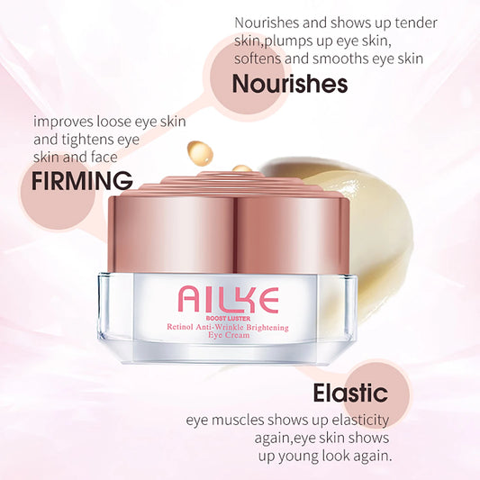 AILKE Anti-Aging Eye Contour Cream with Retinol - My Charleshop