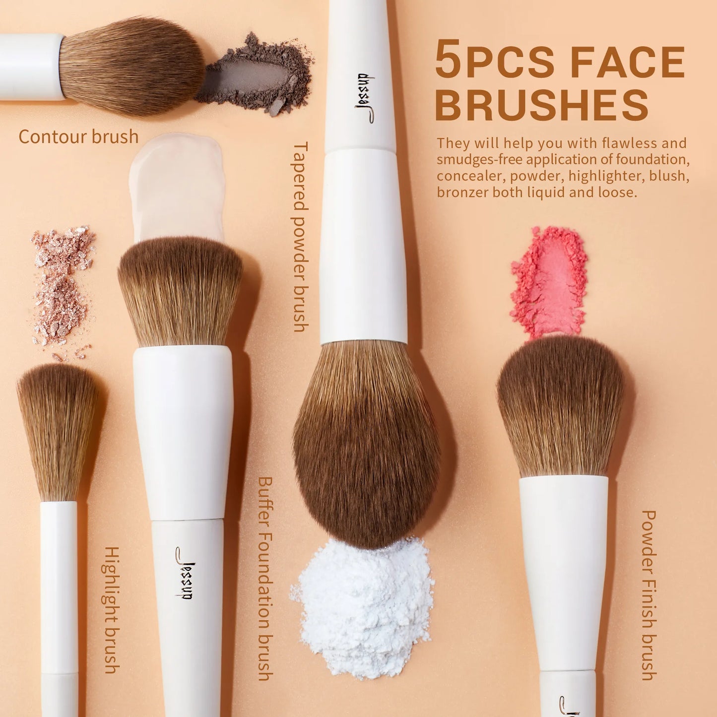 Pinceaux de Maquillage Jessup 14 pièces - My Charleshop