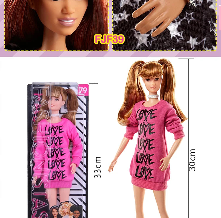 Poupées Barbie Originales pour Filles - Vêtements à la Mode Chelsea pour Bébés - Jouets pour Enfants - Cadeaux à Articulations Multiples - My Charleshop