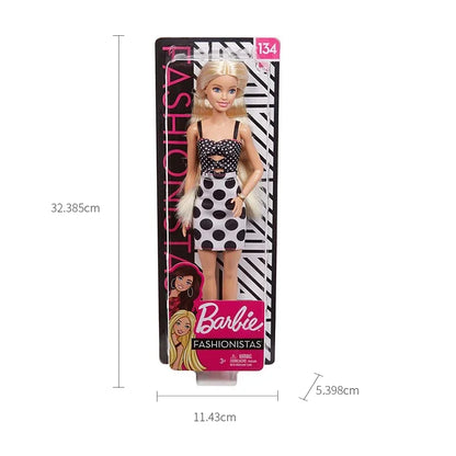 Barbie Originale Fashionistas - Cheveux Blonds - Jouet pour Filles - Accessoires et Vêtements Inclus - My Charleshop